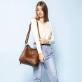 thumbnail image 2 of Handbags for Women Large Designer Ladies Hobo bag Bucket Purse Faux Leather, 2 of 5