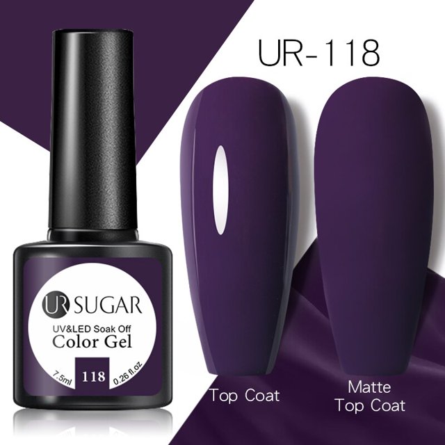 UR SUGAR-Juego de esmaltes en Gel para uñas, barniz semipermanente UV Led, diseño artístico, 122 colores