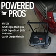 thumbnail image 2 of Schumacher Electric DSR Pro Wheeled Automatic Heavy-Duty 6A Car Battery Charger & 250A Engine Starter, For 6/12V Automotive & Marine Batteries, DSR161, 2 of 9