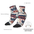 thumbnail image 4 of Uemuo Marine Sailing Printed Crew Socks, Moisture-Wicking Socks, Athletic Socks for Men Breathable Cushion Socks Casual Sport Socks for Running Traveling, 4 of 6