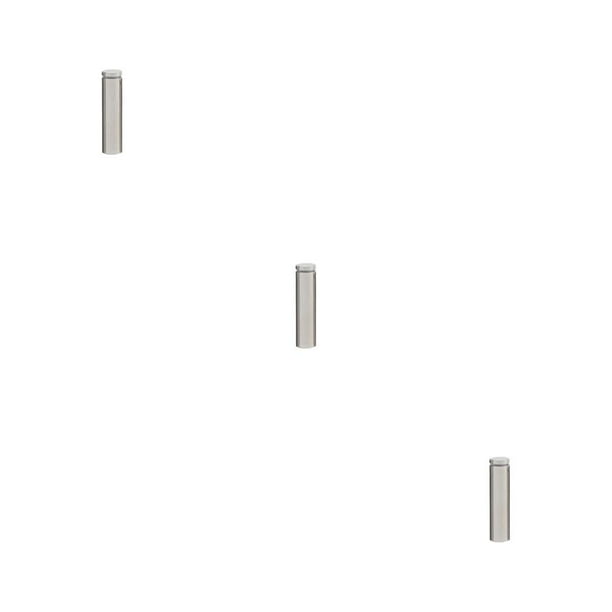 Riwesomey Tornillo publicitario Acero inoxidable Diseño aerodinámico Espejo de vidrio Clavo Tuerca a prueba de rasguños Perno Soporte para colgar en la Type1 NO1 Riwesomey CBP386097
