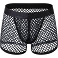 thumbnail image 5 of Sexy Men's Boxer Briefs Mesh Erotic Underwear Breathable Panties Sissy Lingerie, 5 of 5