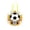 Yellow, variant on Turn Your Game Day Living Room into a Roaring Stadium with This Charming Wooden Football Hanging Sign