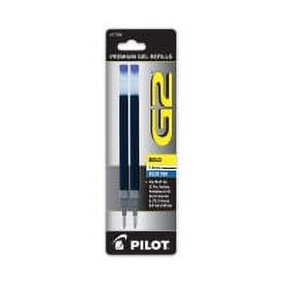 Pilot Refill for Dr. Grip, Easytouch, B2P and Rex Grip BeGreen Retractable Ballpoint Pens, Fine Conical Tip, Blue Ink, 2/Pack