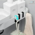 thumbnail image 4 of Shower Shelf Rotating Shelf Toilet Accessories Punch-free Triangular Shower Shelf, 4 of 10