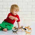 thumbnail image 3 of Juego de 8 figuras de perro, minifiguras realistas de plástico detalladas para cachorros, adornos para tartas, regalo de cumpleaños para niños, 3 of 6
