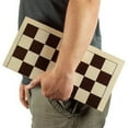 thumbnail image 6 of Brybelly Natural Wooden Folding Chess Game with Staunton Wood Carved Pieces, 14-Inch, 6 of 7