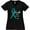 AB-Black, variant on Inktastic Faith over Fear Ovarian Cancer Awareness with Teal Ribbon Women's Plus Size V-Neck T-Shirt