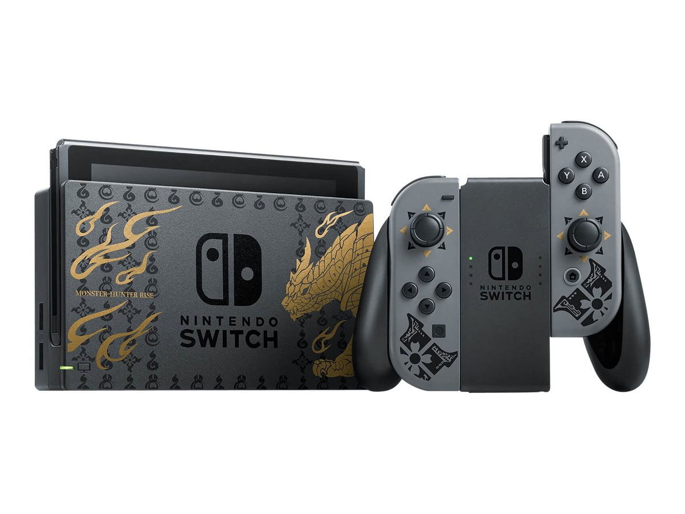 Free Shipping! Walmart Exclusive Nintendo Switch Monster Hunter Rise Deluxe  Edition System - 32GB Console, Limited Edition - Walmart.com - Walmart.com