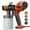 Orange, variant on Tilswall Paint Sprayer, HVLP Spray Gun, Electric Paint Spray Gun with 4 Nozzles & 3 Patterns, 600ML Container, Lightweight, Easy to Clean for Painting Walls, Furniture, Cabinets, Orange