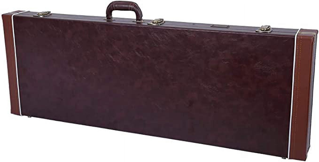 Crossrock Deluxe Hardshell Electric Guitar Case for Jazzmaster/Jaguar Style