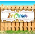 thumbnail image 2 of Ice Cream Cone 13 oz Vinyl Banner With Metal Grommets, 2 of 5