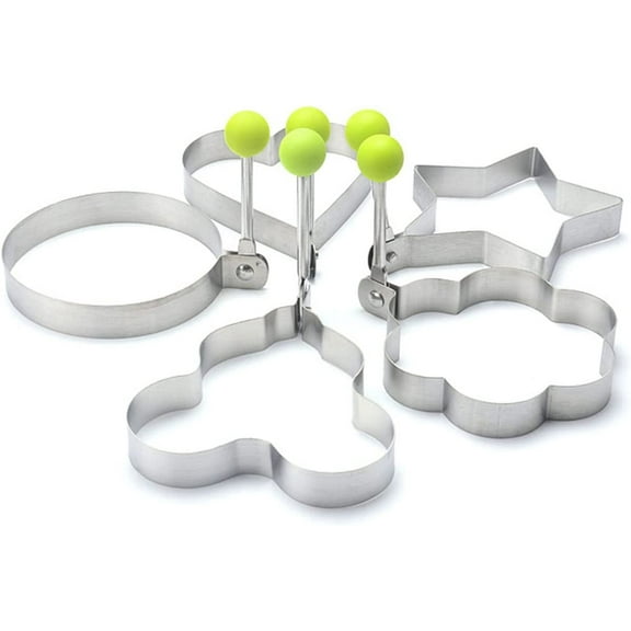 Stainless Steel Fried Egg Mould, Pancake Mold For Kids, Stainless Steel Omelet, Various Types Of Fried Egg Molds, Egg Pancake Rings, Kitchen Accessories.