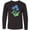 AB-Black, variant on Inktastic Cornflower Long Sleeve Youth T-Shirt
