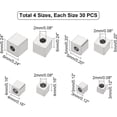 thumbnail image 4 of 120pcs 3/4/5/6mm Cube Beads Spacers Stainless Steel Beads 2mm Hole Metal Bead Smooth Beads for Jewelry Making Findings Stainless Steel Color Silver, 4 of 6
