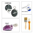 thumbnail image 4 of Kit de martillos Geology Rock ARTKUNST, 17 piezas con bolsa y herramientas, 4 of 7