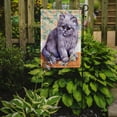 thumbnail image 2 of Carolines Treasures BDBA254AGF Grey Cat by Daphne Baxter Flag Garden Size  Small multicolor, 2 of 2