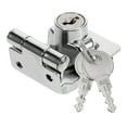 thumbnail image 1 of GETAJGHSD 1Set File Cabinet Lock for Home Use in Silver and Square Shape, 1 of 7