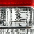 thumbnail image 4 of AKKON - Fits 2005-2012 Nissan Pathfinder Chrome Red Clear Tail Lights Brake Lamps Pair Driver Left+ Passenger Right Replacement, 4 of 6