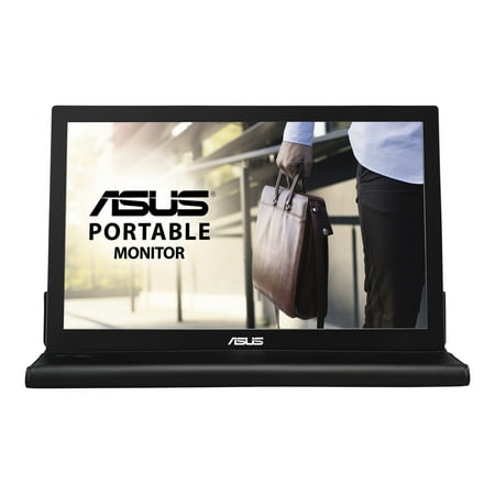 ASUS - 15.6" LED HD Monitor (USB) - Black