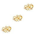 thumbnail image 2 of bedienty 100 Sets Ear Stud Tray Making Findings Earrings Stoppers Bottom Craft Hypoallergenic Earring Accessory Adults Using Gold Color/ 10mm 3Set, 2 of 6