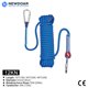 thumbnail image 4 of Cuerda de escalada estática de 10 mm, accesorio para equipo de 98 pies (30 m), cuerda de escape, equipo de escalada en hielo, cuerda de rescate contra incendios, azul/30 m, 4 of 4