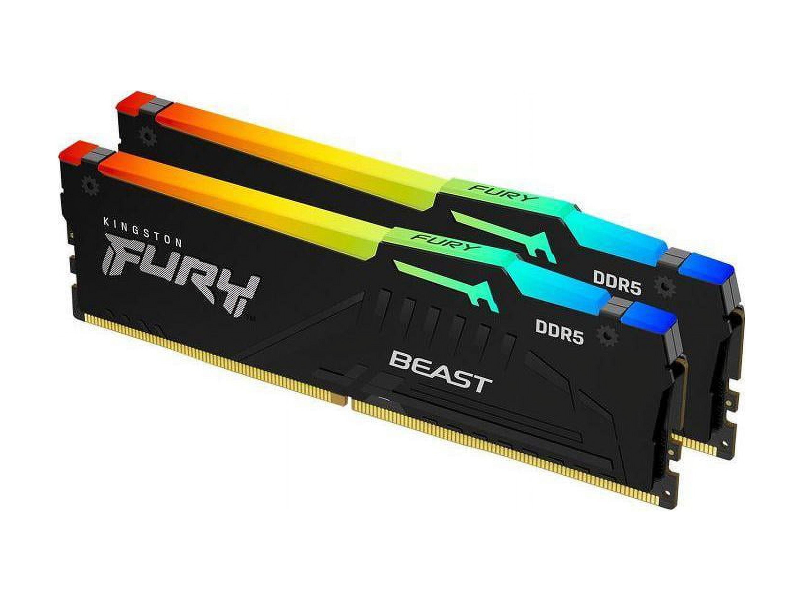 HyperX FURY DDR4-3733 8x2 合計16GB 2枚組 RGB Amazon | キングストンテクノロジー デスクトップPC用メモリ DDR4