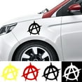 thumbnail image 2 of Huanledash Anarchy Symbol Car-Styling Truck Body Window Decals Reflective Sticker Decor, 2 of 8