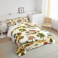thumbnail image 3 of Castle Fairy Kids Child Animal Cow Twin Comforter Sets,Vintage Farm Cabin Bedding Set, 3 of 8