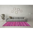 thumbnail image 3 of Ahgly Company Indoor Rectangle Abstract Pink Modern Area Rugs, 2' x 3', 3 of 4