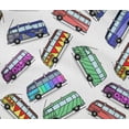 thumbnail image 4 of oneOone Cotton Flex White Fabric Bus Craft Projects Decor Fabric Printed By The Yard 40 Inch Wide-Q4Y, 4 of 4