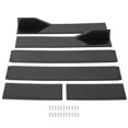thumbnail image 1 of 6pcs Carbon Fiber Style Side Skirt Extensions Splitters Lip Vehicle Accessory Universal2m/78.7in, 1 of 5
