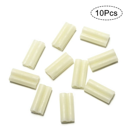 10Pcs Fishing Glow Stick Clip for Fishing Rod Feeder Clip Noctilucent Night Float Sticks Clips