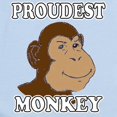 thumbnail image 2 of CafePress - Proudest Monkey Infant Bodysuit - Baby Light Bodysuit, Size Newborn - 24 Months, 2 of 4