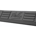 thumbnail image 2 of Westin Automotive 25-3925 Nerf Bar Signature With Step Pads; 3 Inch Round Bent; Powder Coated; Black; Galvanized Mild Steel; Without End Caps; Rocker Panel Mount, 2 of 3