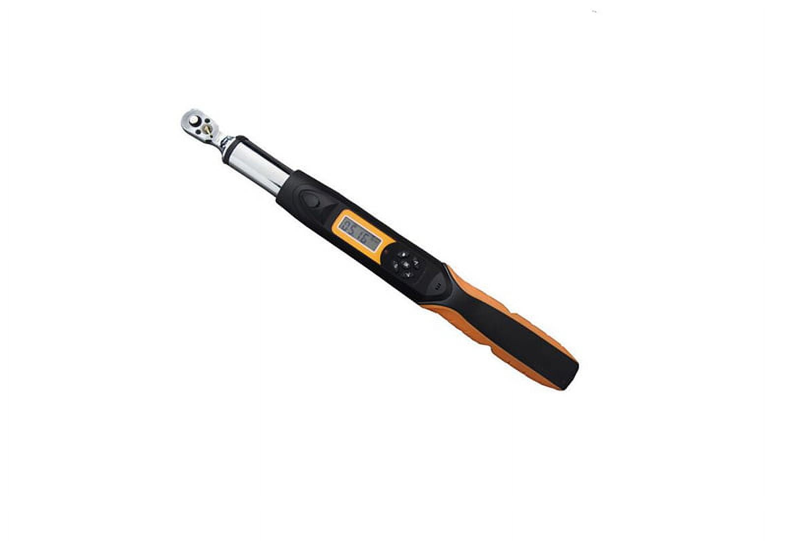 TECHTONGDA 3/8 inch Handheld Digital Torque Wrench High Precision Torque Spanner Data Store Maximum 135N