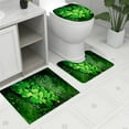 thumbnail image 1 of TIMIFIS Tapis de Salle de Bain Tapis de Sol pour Toilettes Tapis de Pied en Forme de U Tapis de Salle de Bain Imprimé Tapis Moderne Tapis de Porte pour Toilettes Trois Ensembles Tapis de Bain, 1 of 7