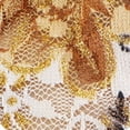 thumbnail image 4 of Bonnets Bombers Pliables en Maille Rafraîchissante pour Femmes Imprimé Floral Fait Main Coton Chimiothérapie Perte de Cheveux Marron, 4 of 4