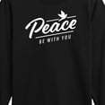 thumbnail image 3 of Instant Message - Peace Be With You - Toddler & Youth Long Sleeve Graphic T-Shirt, 3 of 6