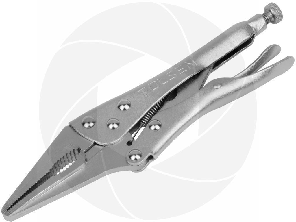 9" Long Needle Nose Mole Locking Vise/Vice Grips Jaw Locking Hold Clamp