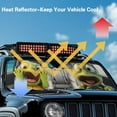 thumbnail image 4 of Uorisanigo Windshield Sun Shade, Cartoon Frog Print Front Window Sun Shade, Sunvisor Heat Shield for Jeep, Windshield Cover,Sunshade for Jeep Wrangler TJ JK JL &Gladiator JT 2/4 Door, 1Pc, 4 of 7