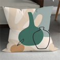 thumbnail image 4 of Coussin Imprimé, Motif Artistique Carré Jeter Coussin Canapé Housse de Coussin Robuste et Résistant, 4 of 4