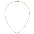 thumbnail image 4 of 10k Diamond Curved Bar 18 inch Necklace, 4 of 5