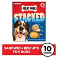 thumbnail image 3 of Milk Bone Stacked Dog Biscuits, Molasses & Peanut Butter Flavor, Naturally & Artificially Flavored, 10 oz, 3 of 10