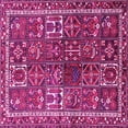 thumbnail image 1 of Ahgly Company Indoor Square Persian Pink Traditional Area Rugs, 6' Square, 1 of 4