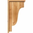thumbnail image 3 of 8"W x 14"D x 26"H Newport Rough Sawn Corbel w/Backplate, Western Red Cedar, 3 of 9