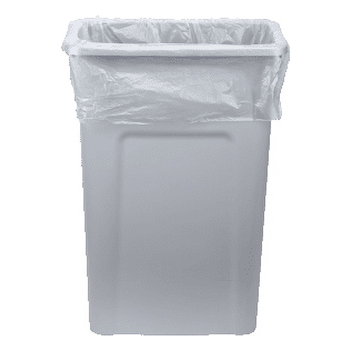 Medline Clear Trash Bag / Can Liner 7 Gallon 1000Ct