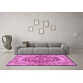 thumbnail image 3 of Ahgly Company Indoor Rectangle Persian Pink Traditional Area Rugs, 7' x 10', 3 of 4