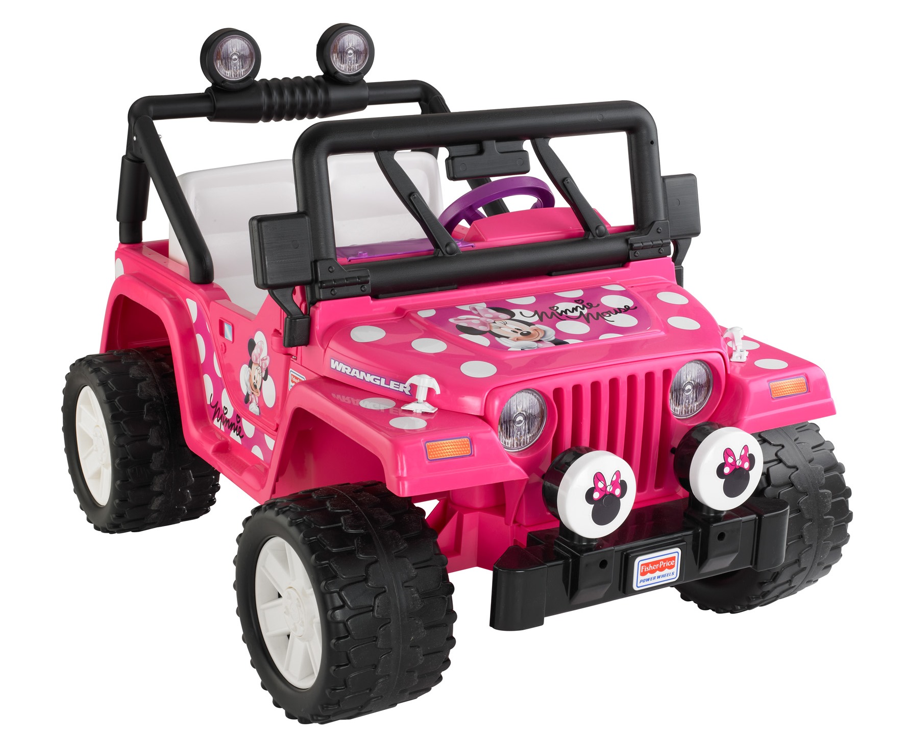 Fisher Price Power Wheels Disney Minnie Mouse Jeep - image 3 of 6