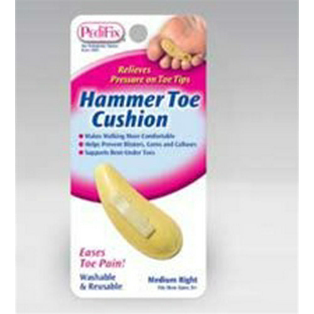Pedifix Soft Felt Hammer Toe Cushion, P54ML Medium Left Walmart